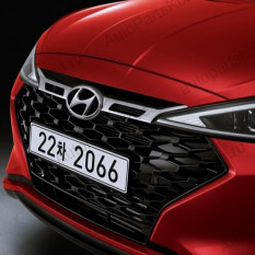 86350F2NA0 -Решетка радиатора Sport Hyundai Elantra 6 (CN7) Решетка радиатора Sport Hyundai Elantra 6 (CN7) 