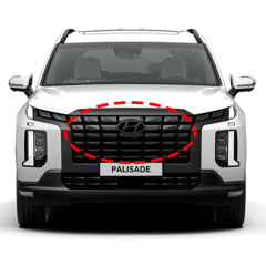 86350S8SC0TRC, 86350S8SD0TRC — Решетка радиатора Black Edition Hyundai Palisade (LX2 PE)