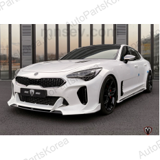 7000119738 -Накладки на юбку переднего бампера M&S Kia Stinger (CK)Накладки на юбку переднего бампера M&S Kia Stinger (CK)