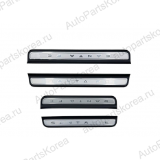 85873P6100NNB -Накладки на внутренние пороги Hyundai Santa Fe 5 (MX5)Накладки на внутренние пороги Hyundai Santa Fe 5 (MX5)