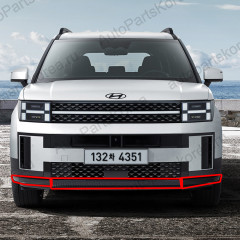 86577P6100XAA, 86577P6200TM5 — Накладка переднего бампера Hyundai Santa Fe 5 (MX5)