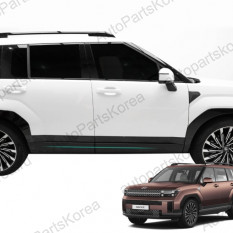 9529913322 -Черные накладки на двери Hyundai Santa FE 5 (MX5)Черные накладки на двери Hyundai Santa FE 5 (MX5)
