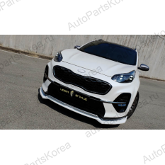 7000098267 -Накладка на передний бампер (юбка) Kia Sportage 4 (QLE) Накладка на передний бампер (юбка) Kia Sportage 4 (QLE) 